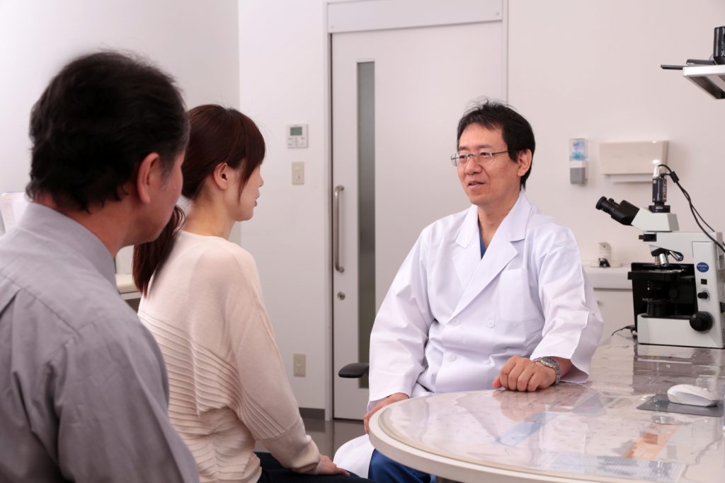 不妊治療の問診シーン