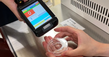 バーコード認証による胚の照合